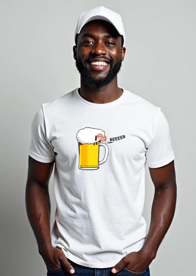 Beer Sheep - on a model