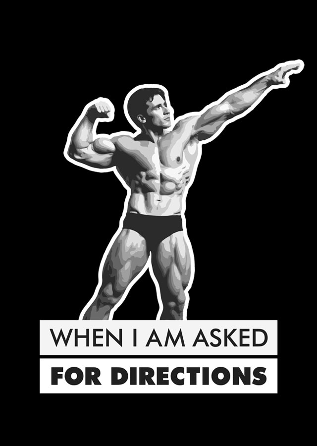 When I am asked for directions - design