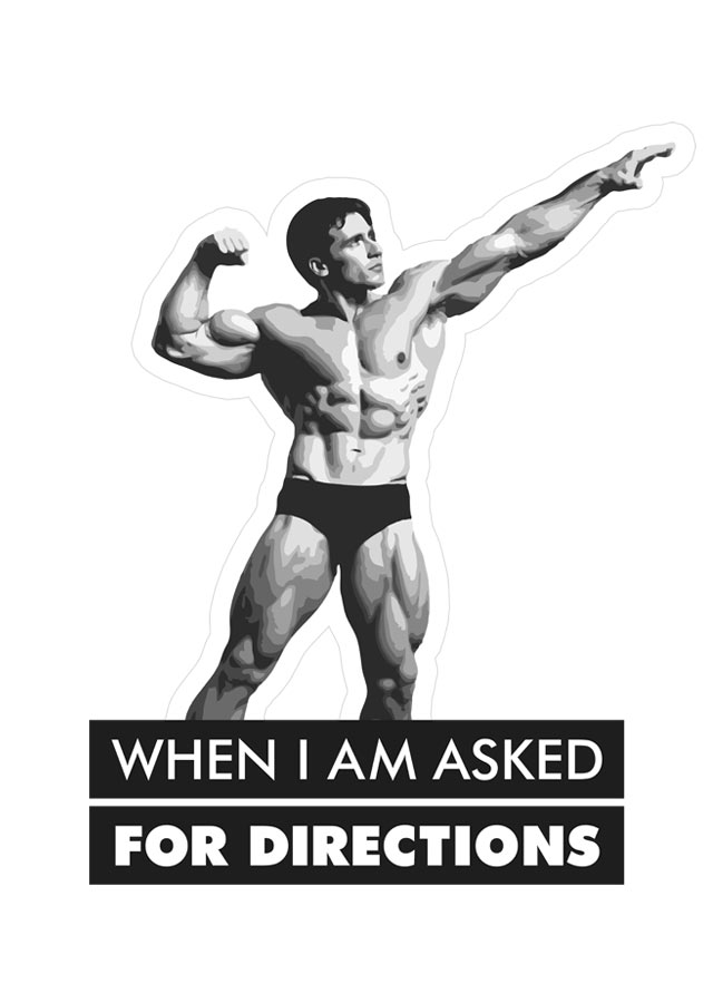 When I am asked for directions - design